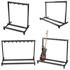 3/5/7/9 Way Multi Guitar Stand Foldable For Electric Acoustic Bass Guitar Rack
