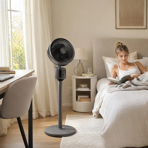 Silent standing fan - silent, for