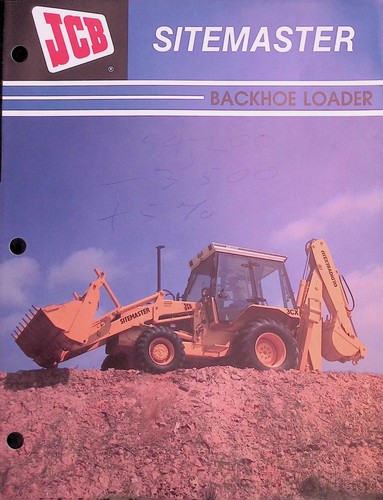 Jcb sitemaster 3cx - jcb, brochure