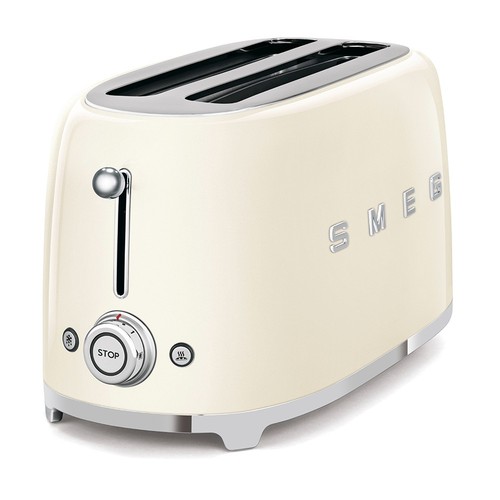 Smeg slice toaster cream - slice, 6