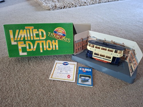 Corgi limited edition tram - limited,