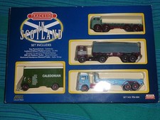 LLEDO Trackside, 1:76 scale, TS1004 - TRACKSIDE IN SCOTLAND 4-Vehicle SET  Boxed