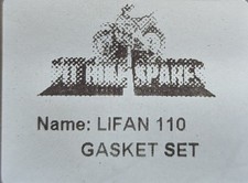 Lifan 110 engine gasket set NOS Cub, Pitbike, style bikes