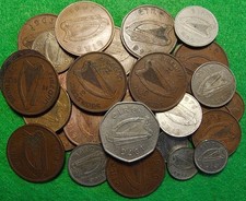 Small joblot of Irish Coins