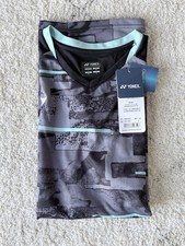 Yonex T Shirt Black Grey Camo