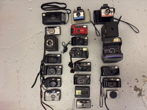 Big camera joblot mixed - joblot, film