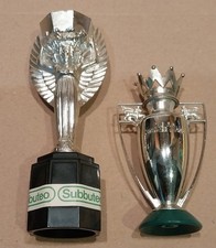 Vintage Subbuteo FA Premier League Trophy AND Vintage Subbuteo World Cup Trophy