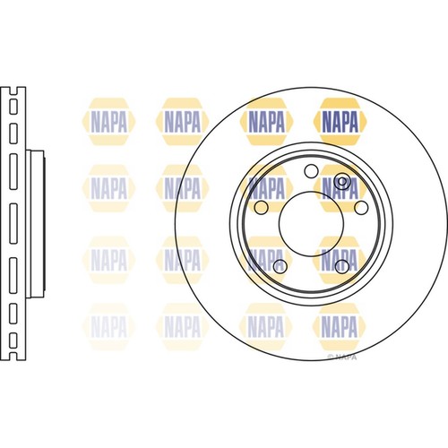 Brake discs vented - discs, for