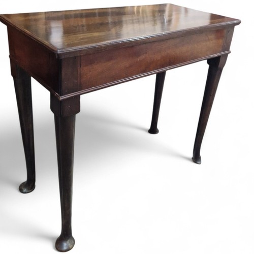 Antique mahogany console - mahogany, side