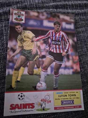 Signed matt tissier - signed,
