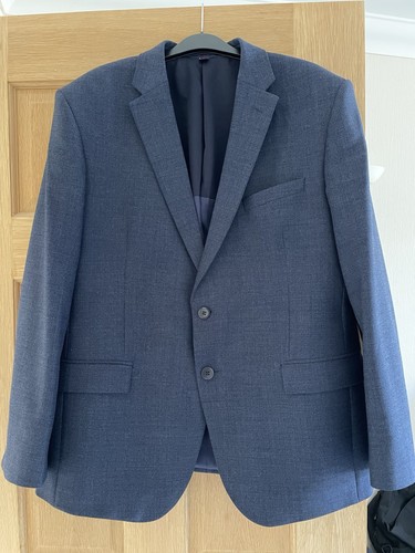 Mens blue suit - m&s, jacket