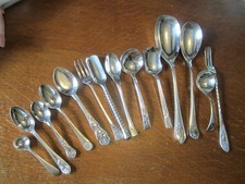 Vintage Mixed Cutlery Silver