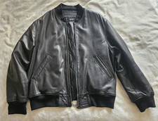 Hugo Boss Mens leather jacket - Large