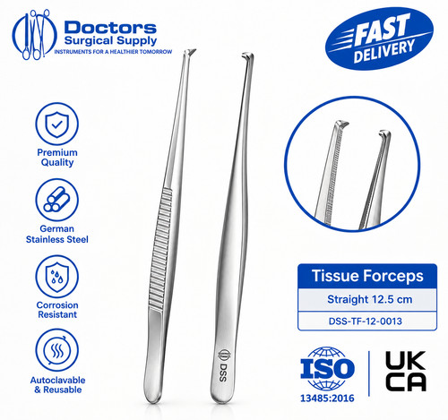 Adson dressing tissue forceps - adson,