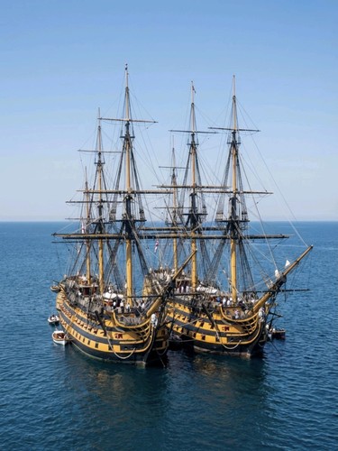 Victory out on - h.m.s,