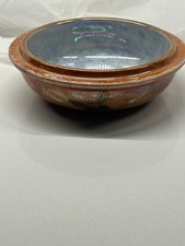 Vintage A.G. Harley Jones Wilton Ware Lustre Bowl Butterfly Design