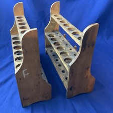 TWO Vintage Test Tube Stands