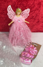 Mini Angel Christmas Tree Pendant With Feather Wings For Decorations