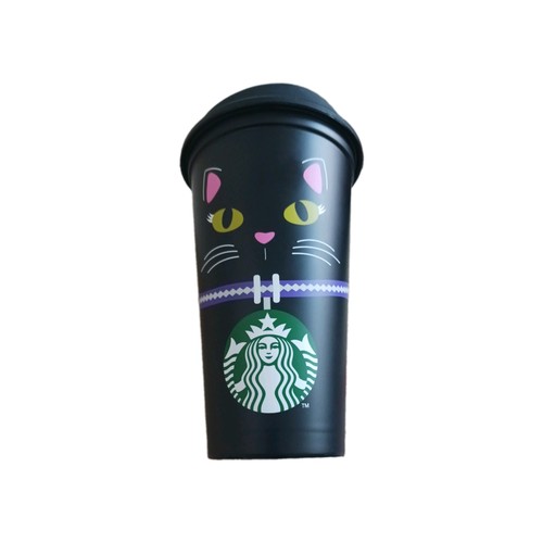 Starbucks cat halloween cup - starbucks,