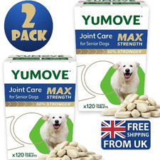 x2 Pack YuMOVE Senior Dog MAX