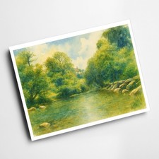 A4 PRINT - Tarr Steps, Exmoor