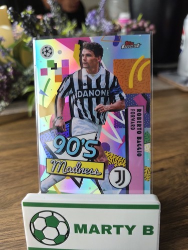 Topps finest roberto baggio - topps,