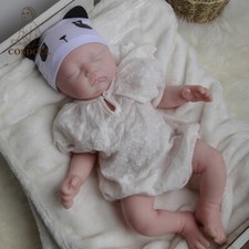 COSDOLL 17.7" Reborn Baby Dolls 3.3KG Sleeping Baby Girl Platinum Silicone Doll