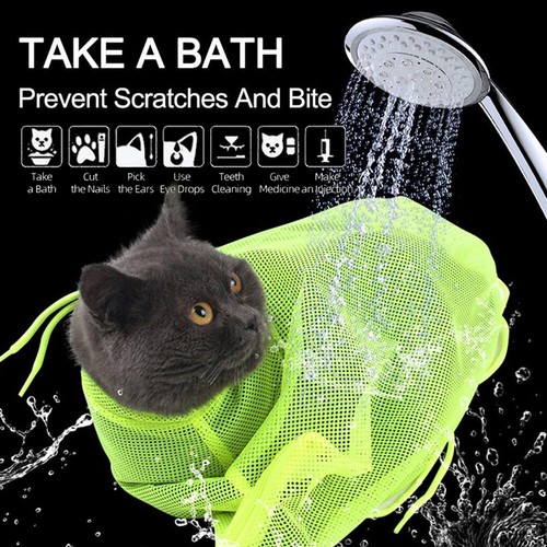 Cat grooming bag mesh anti - bag,
