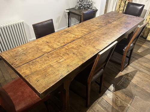 Dining table rustic reclaimed