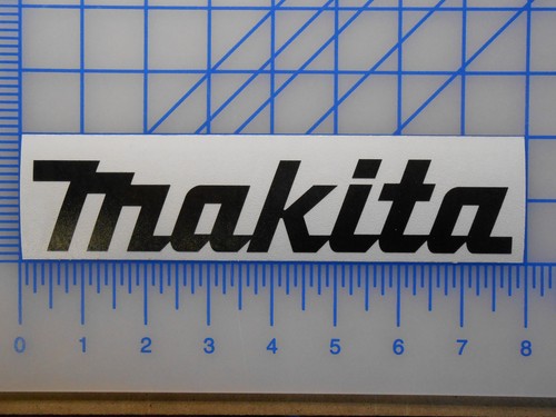 Makita logo decal - decal, 7.5"