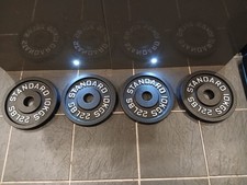 4 x 10kg Standard Barbell