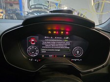 2017 AUDI TT ULTRA SPORT 8S 2.0TDI MANUAL MK3 COUPE DIGITAL SPEEDOMETER *4117