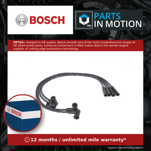 Leads ignition cables set - ignition,