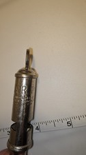 vintage J. Hudson & Co. "The Metropolitan" police or military issue Whistle