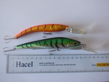 Pike Plugs Pike Lures (x2) possibly Fladen? Pike Zander