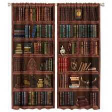 Bookshelf Blackout Curtains