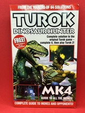 N64 Magazine Solutions 8 Mortal Kombat 4 Turok Dinosaur Hunter Guide Nintendo
