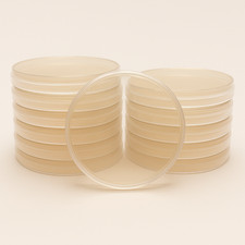 Pre-poured Agar Petri Dishes in 90mm Plates, Nutrient, Malt Extract, MEYA, PDA