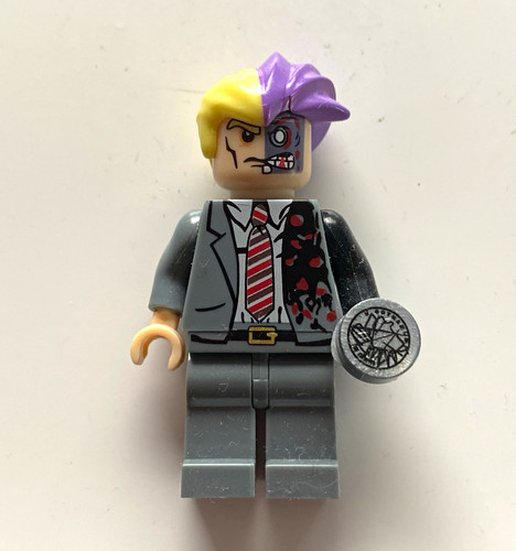 Lego two face - lego, grey
