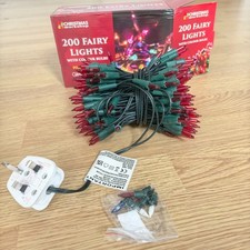 Fairy Tree Lights 200 coloured Christmas Party Decoration/ Static Decor