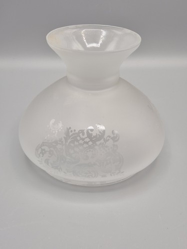 Vintage frosted glass small - frosted,