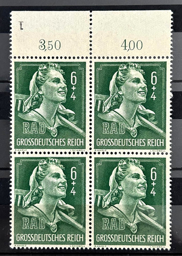 1944 german block - 4, stamps