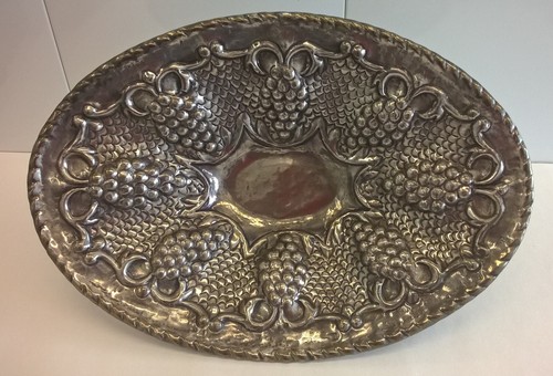 Pedestal fruit bowl - bowl, flower