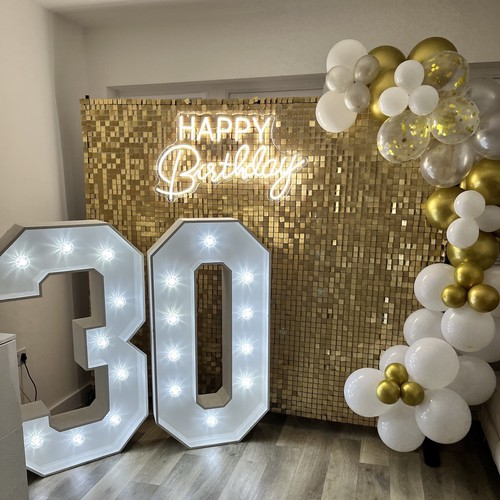 4ft light number - light,
