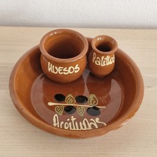 Olive Serving Dish, Glazed