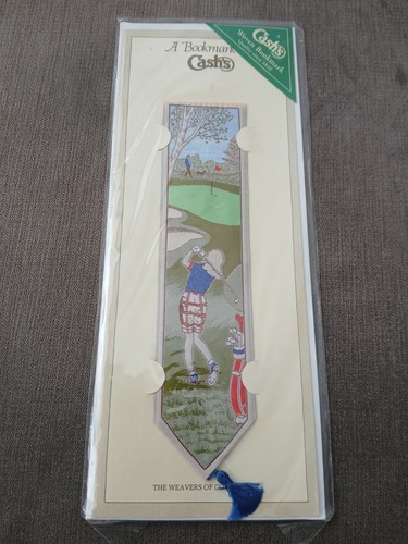 Cash ltd woven bookmark - &,