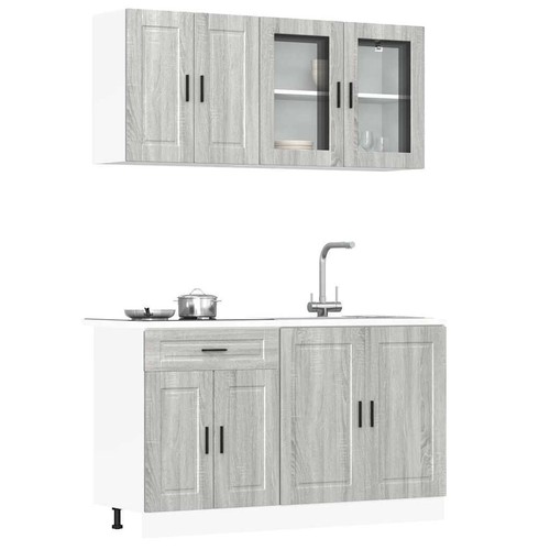 Piece kitchen cabinet - 4,