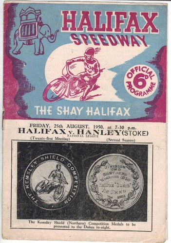 Halifax speedway hanley - halifax,
