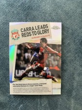 Topps Chrome Liverpool Carra Leads Reds To Glory 01/05/2007 vs Chelsea Rare  