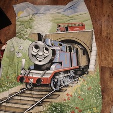 Thomas And  Friends Tank Engine Vintage Single Duvet Cover Train 